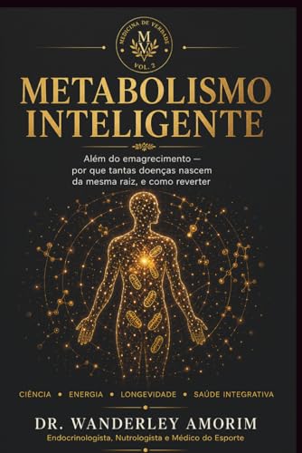 Capa do livro Metabolismo inteligente, de Dr. Wanderley Venditi Gomes de Amorim