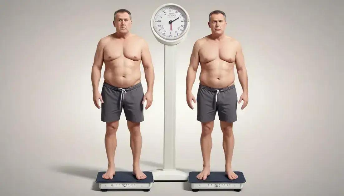 Relação entre testosterona baixa e dificuldade para emagrecer