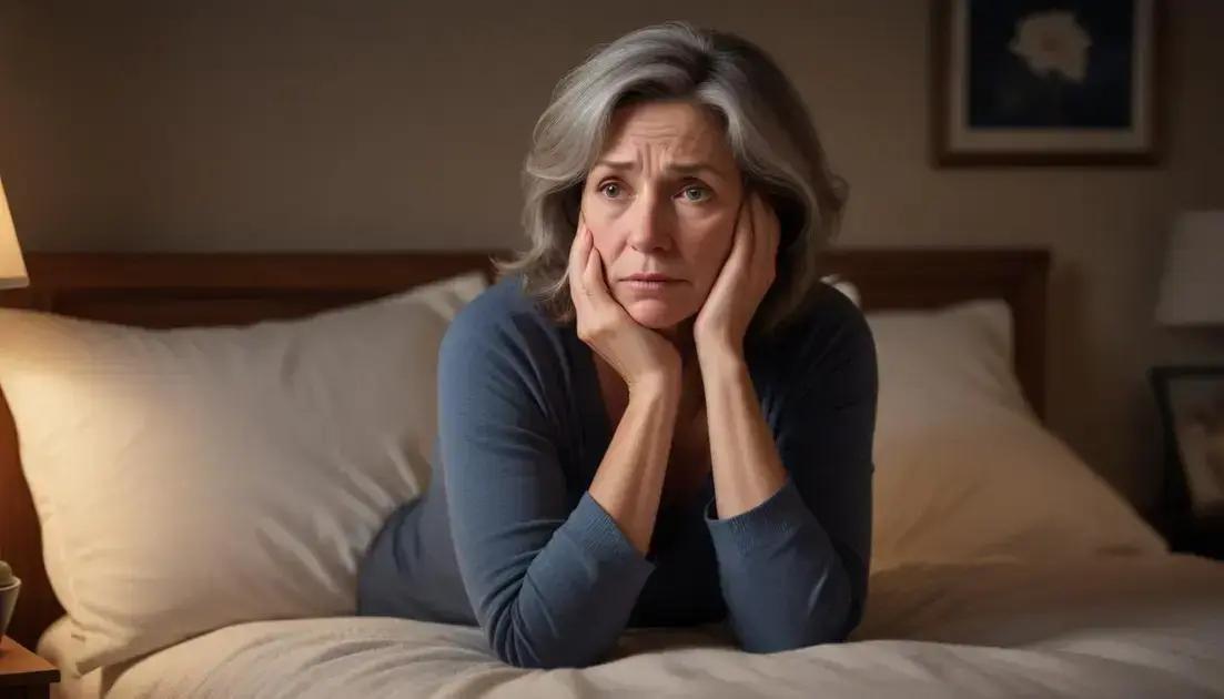 Sono ruim e cansaço na menopausa: por que o acompanhamento médico faz toda a diferença